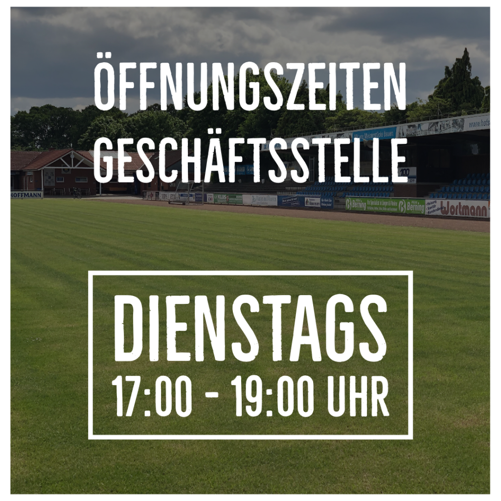 Öffnungszeiten Geschäftsstelle